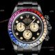 2021 New! Swiss Replica Rolex Daytona Blaken Rainbow 7750 Watch 40mm Black Venom Gold Subdials (2)_th.jpg